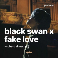 black swan x fake love — BTS [ orchestral mashup ]