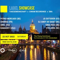 SNYL @ ADE 2022 (Chrom Recordings x Tanzgemeinschaft x EMA - Label Showcase)