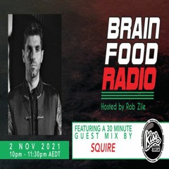 Brain Food Radio hosted by Rob Zile/KissFM/02-11-21/#2 SQUIRE (GUEST MIX)