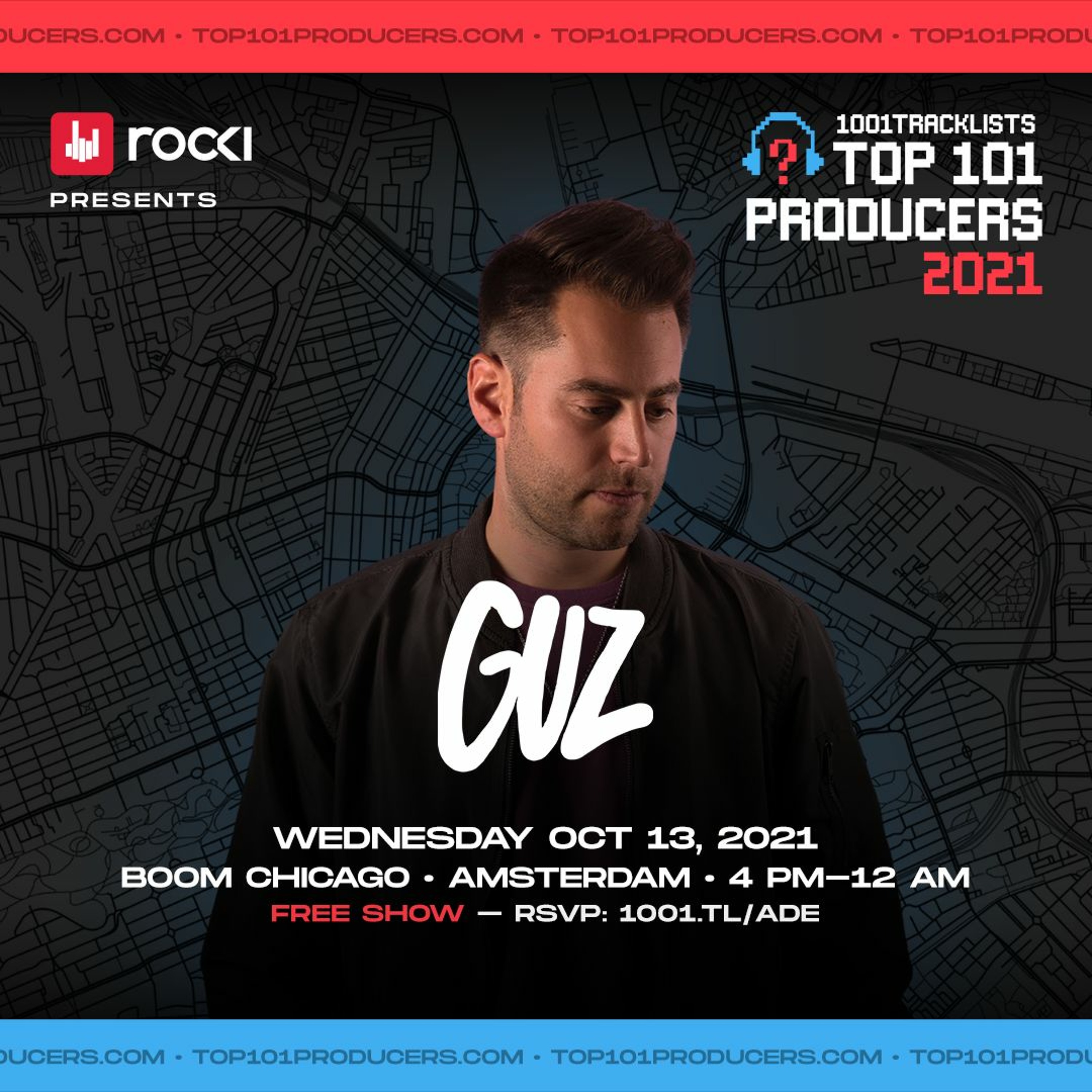 GUZ b2b Redondo - LIVE @ 1001Tracklists x ROCKI Present: Top 101 Producers 2021 ADE Celebration episode artwork