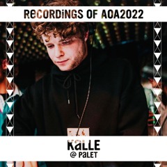 Kalle @ Palet Stage Amsterdam Open Air 2022