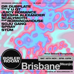 Spray | Boiler Room: Brisbane