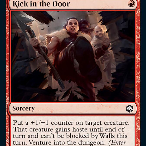 kick in the door