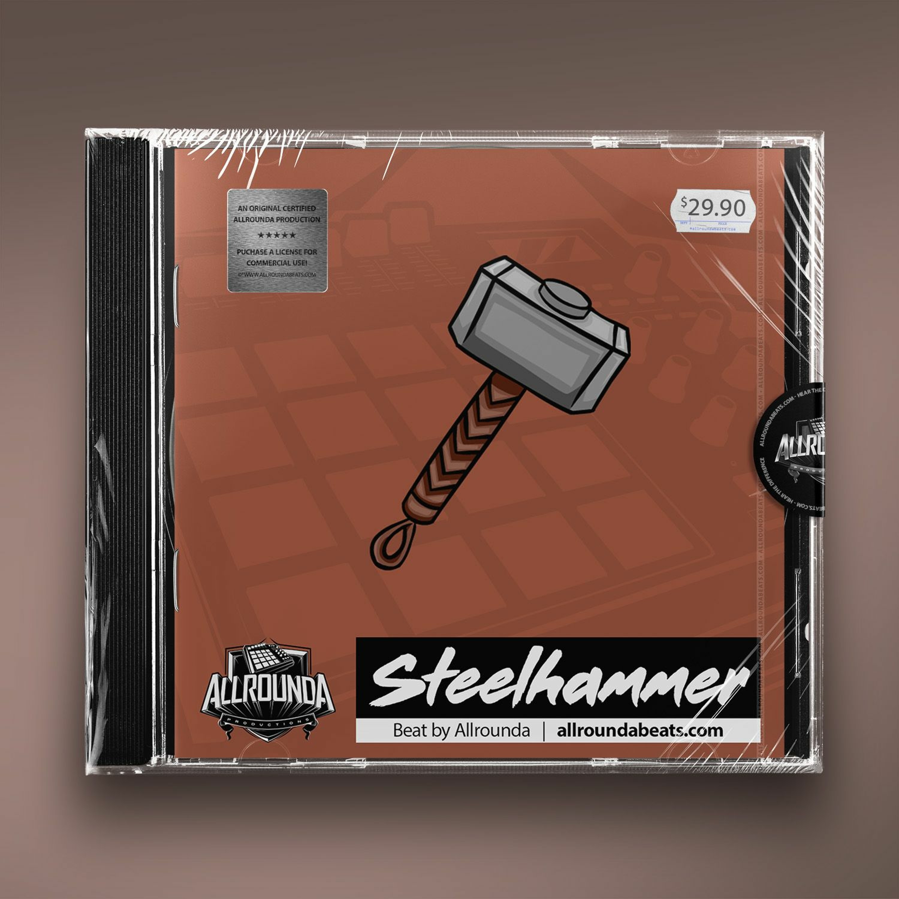 "Steelhammer" ~ Hard Rap Beat | Aggressive Type Beat Instrumental episode artwork