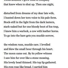 421 The Lammas Hireling by Ian Duhig