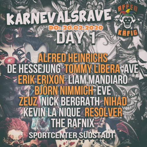 AFFENKÄFIG|KARNEVALSRAVE SPORTCENTER CGN (20.02.2020)
