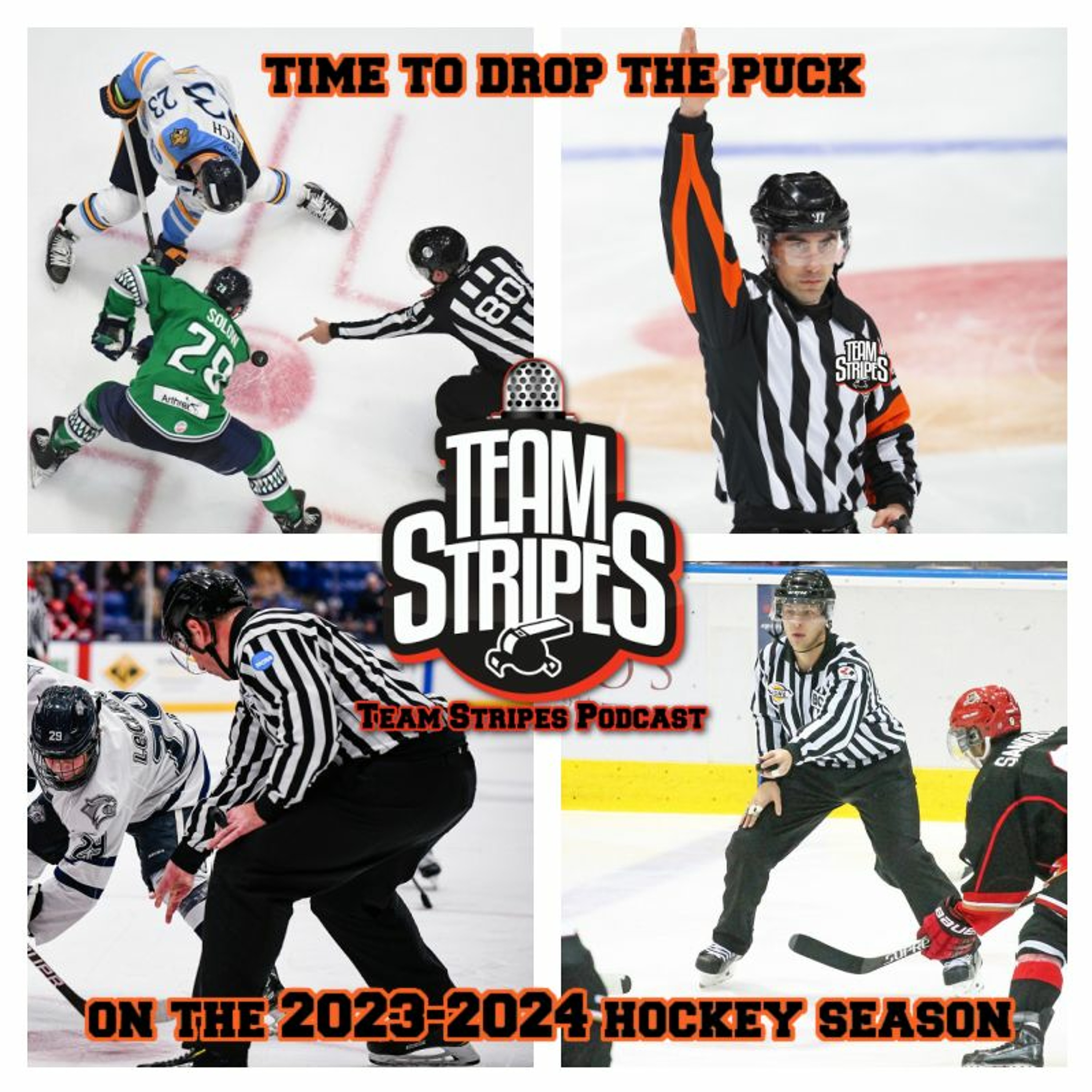Team Stripes Season 4 Episode 1 Time to Drop the Puck and Referee Judgement episode artwork