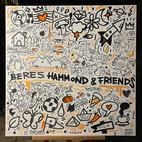 2021-08-18 Beres Hammond & Friends / Selection by Panza & Live Freestyle Drawing by Mr.Mark