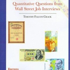 [READ ]  Heard on the Street: Quantitative Questions from Wall Street Job I