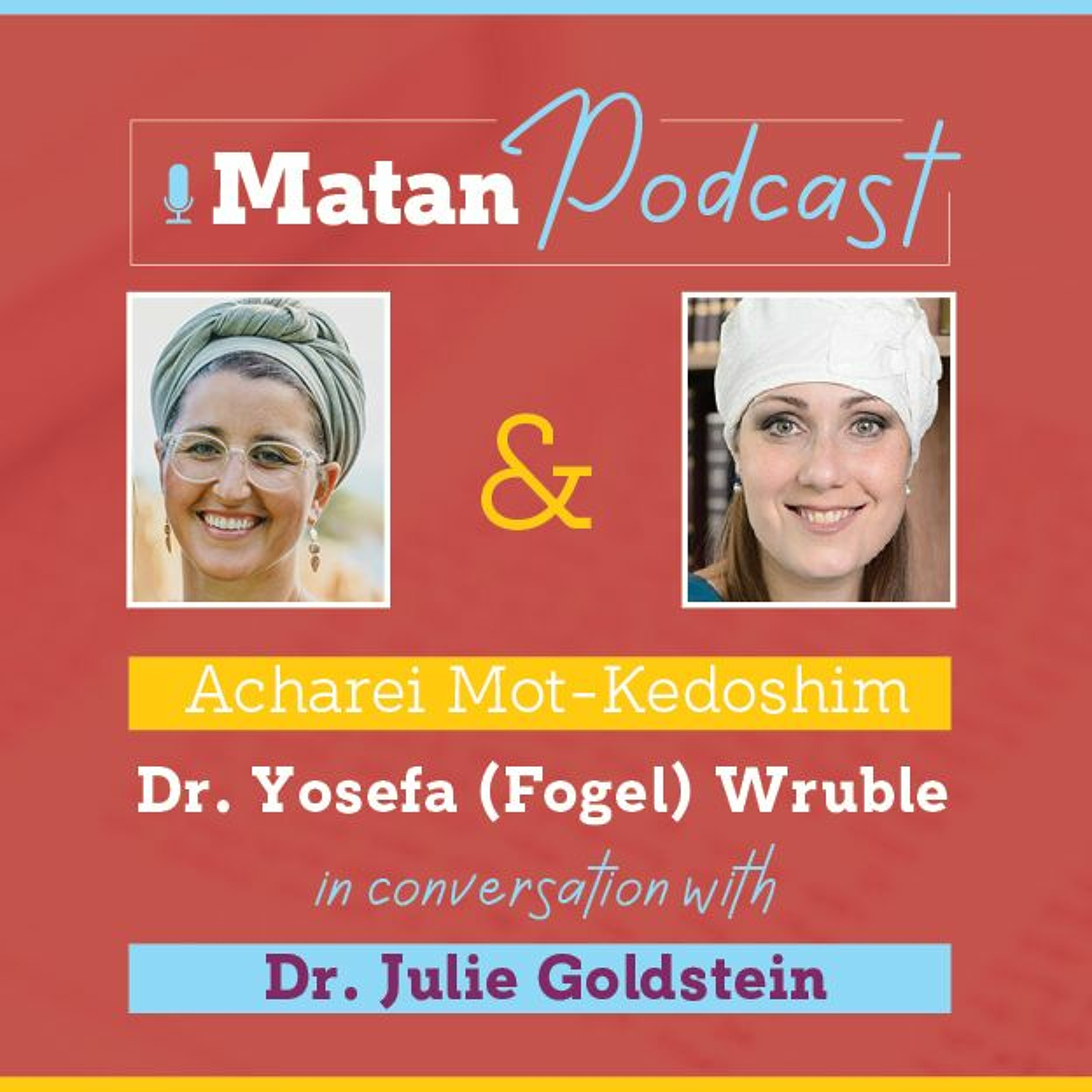 Episode 105 - Parshat Acharei Mot - Kedoshim: What Does it Mean to Be Holy?