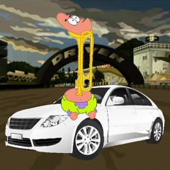 Hexental's White Sedan