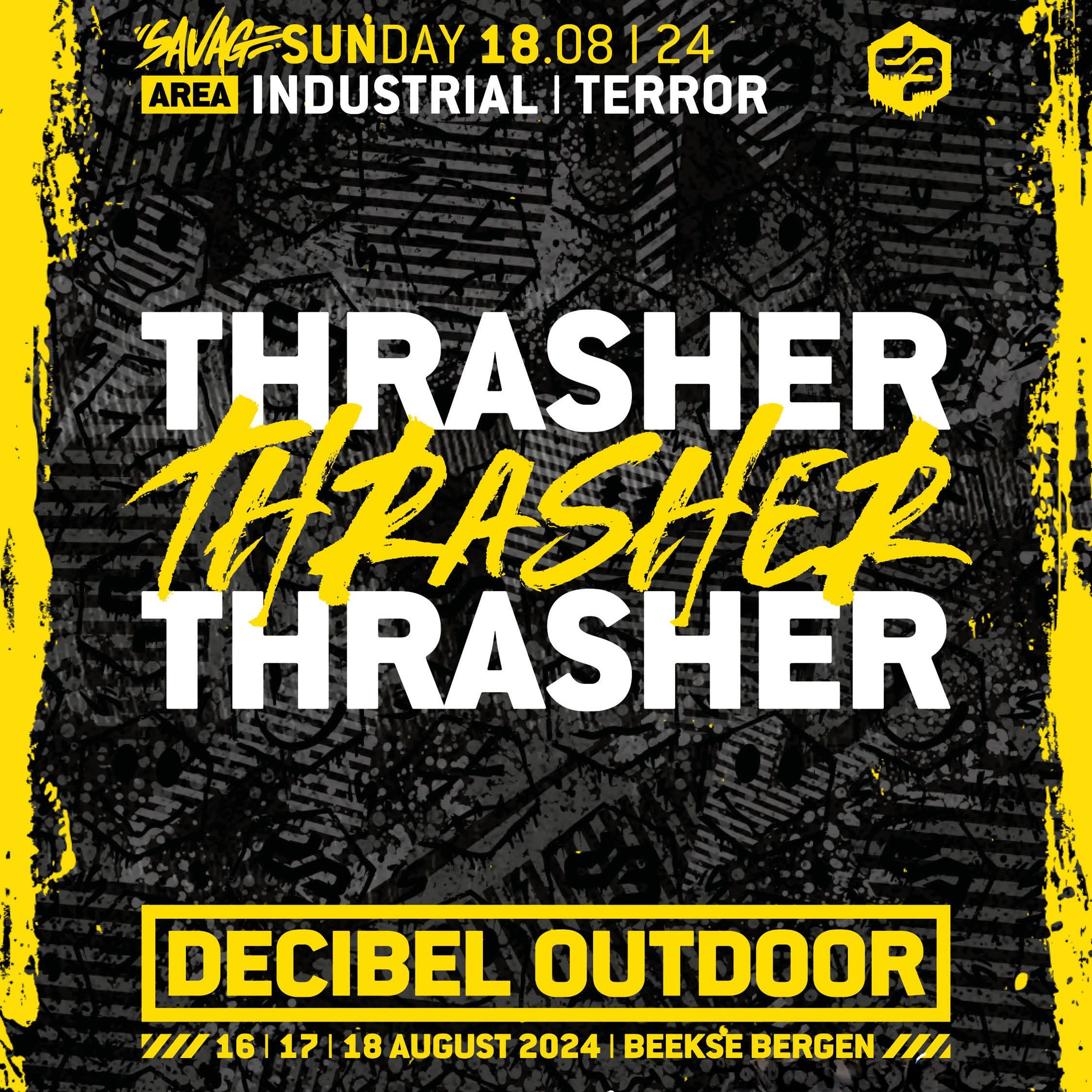 Thrasher | Decibel outdoor 2024 | Industrial & Terror | SAVAGE SUNDAY episode artwork
