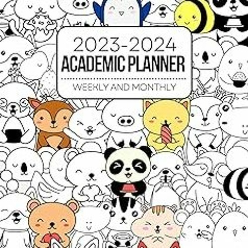 Stream 2023-2024 Academic Planner — Weekly and Monthly : 18-Month