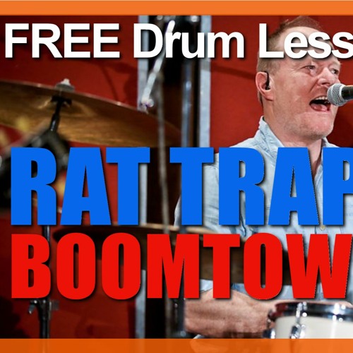 ★ Rat Trap (Boomtown Rats) ★ Video Drum Lesson | How To Play SONG (Simon Crowe)