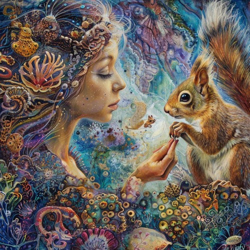 The Beauty And the squirrel