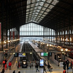 Split Flap Departure Board - Gare Du Nord, Paris, France