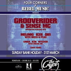 Melinki b2b Ob1 W_ Deefa & Peas @ Four Corners x Rebel Music Hastings march 2025