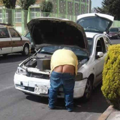 Al mecánico lo llamo