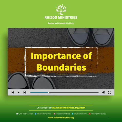 The Importance Of Boundaries