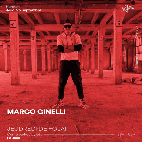 MARCO GINELLI @ LIVE - LA JAVA, PARIS (FRANCE) (2025.09.25)