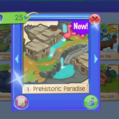 Animal Jam Prehistoric Paradise Theme