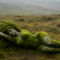 Soft Rain on Moss