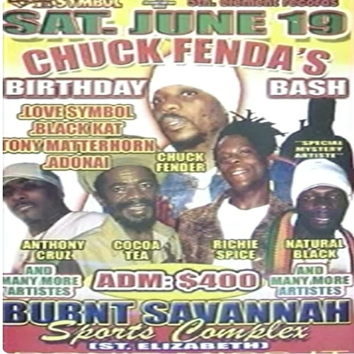 Love Symbol 6/04 (Ghandi, I-Wayne, Frisco, Cocoa T, Richie Spice, A-Cruz) Fenda Birthday Bash