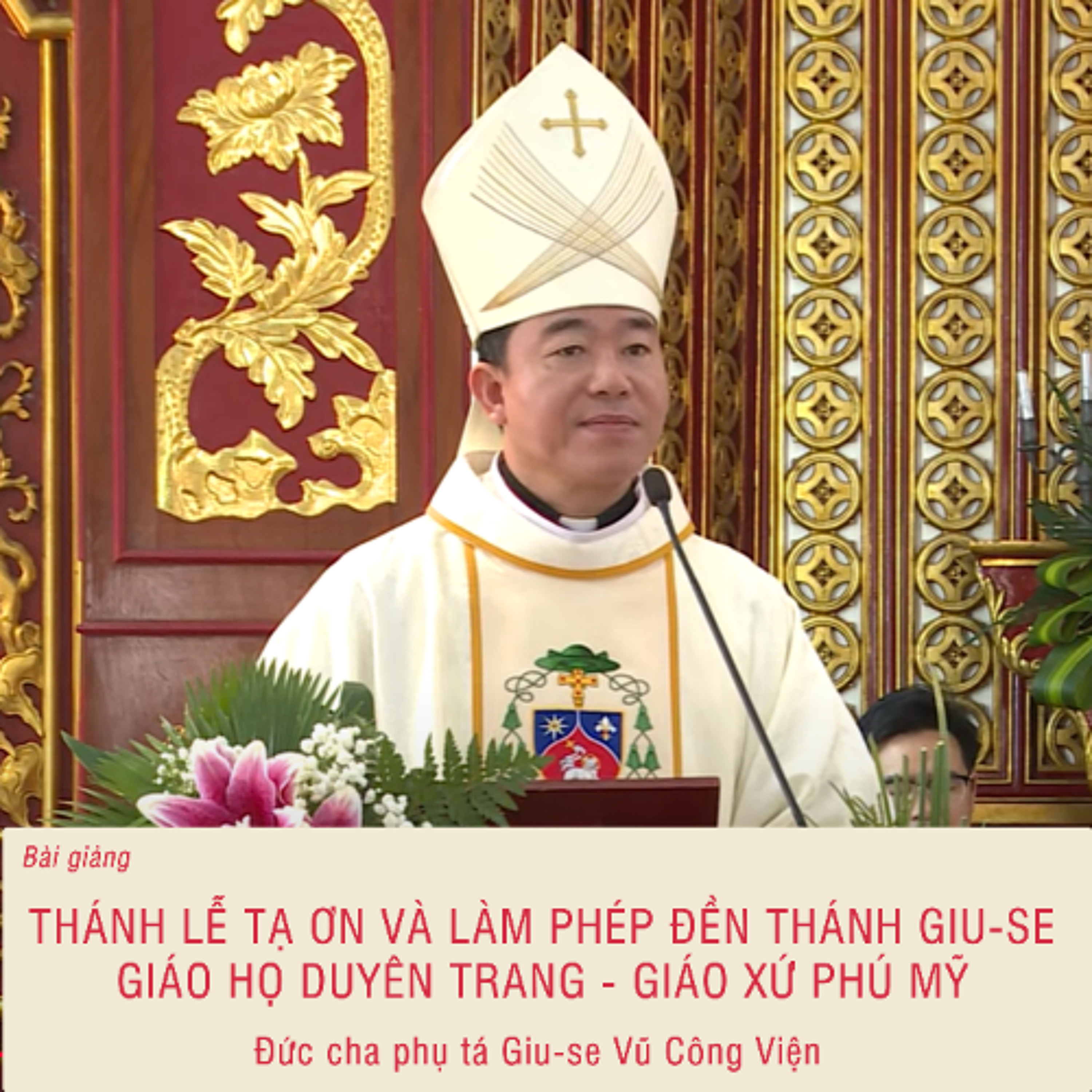 Bài giảng_ Thánh lễ Tạ ơn & Làm phép Đền thánh Giu-se Giáo họ Duyên Trang episode artwork