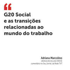 G20 Social e as transições relacionadas ao mundo do trabalho