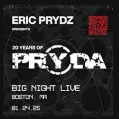 Eric Prydz presents PRYDA@Big Night Live,Boston,01-24-25