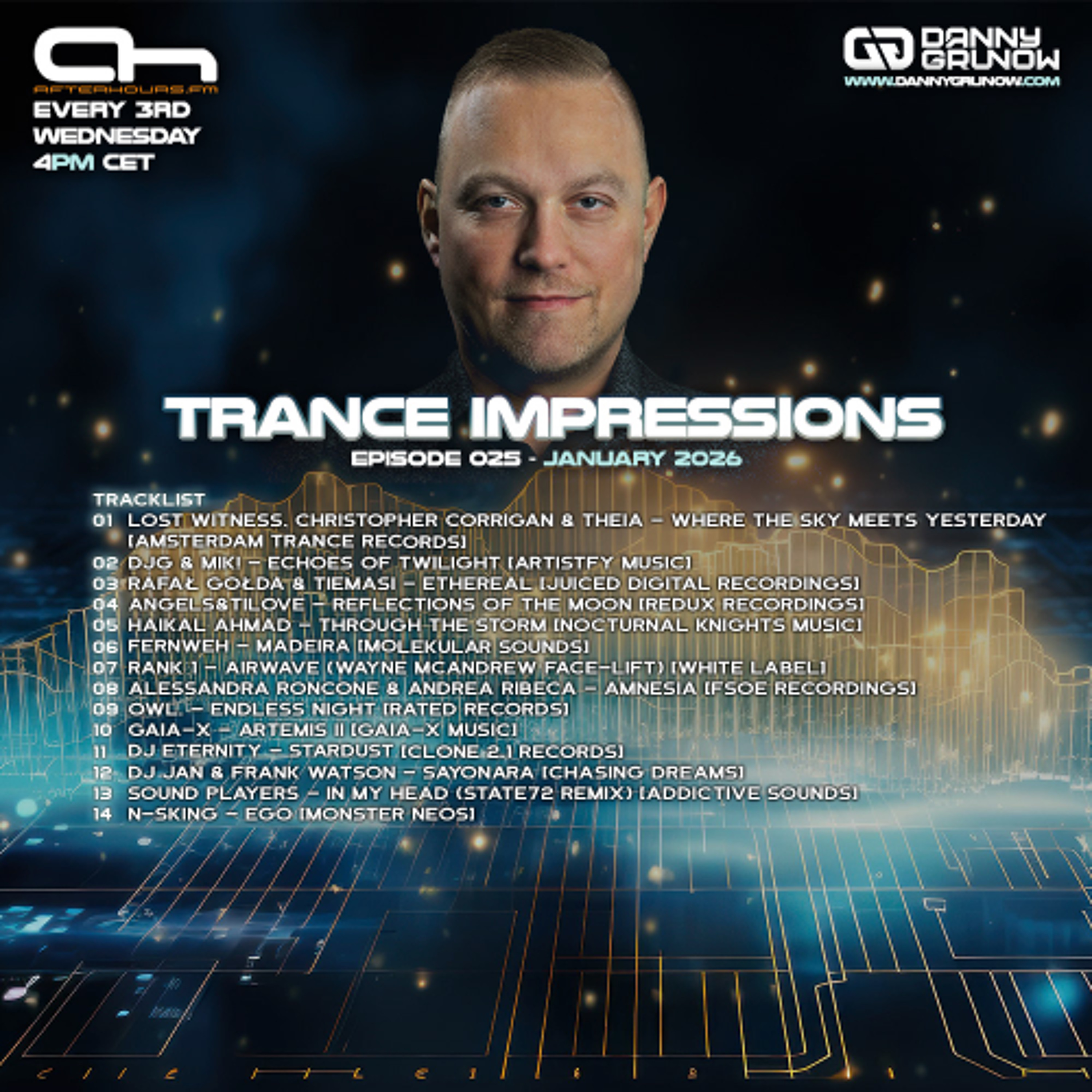 Trance Impressions 025 @ Afterhours.FM (21.01.26) episode artwork