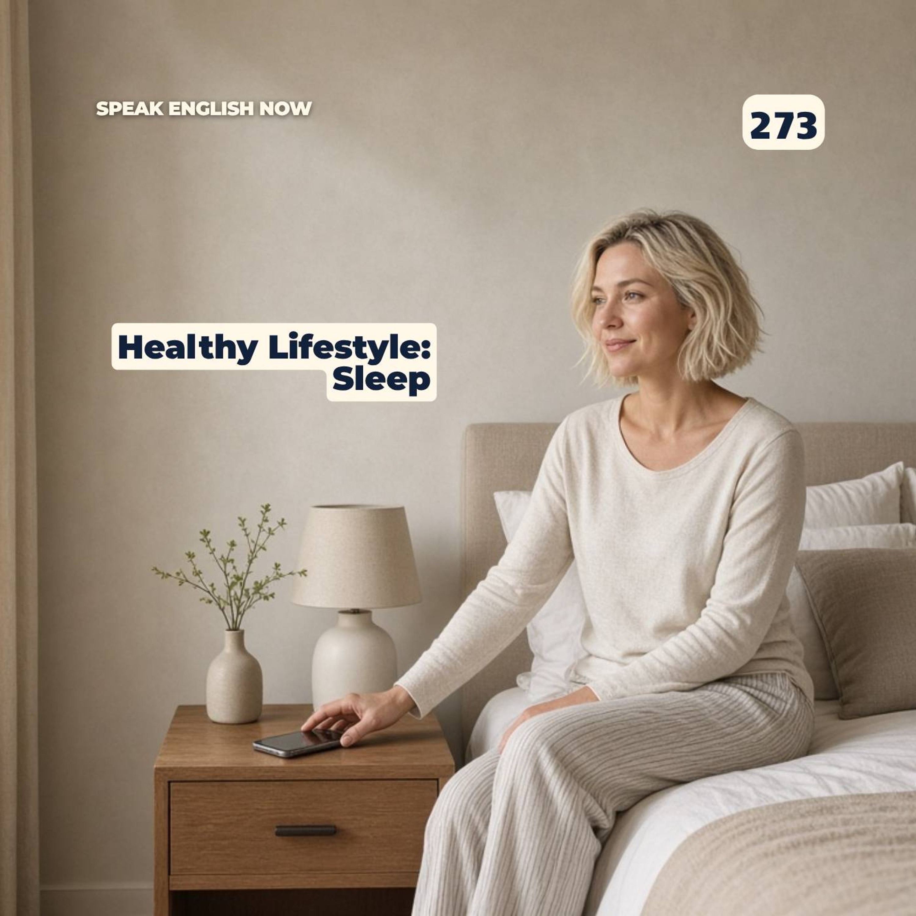 #273 Healthy Lifestyle - Sleep episode artwork