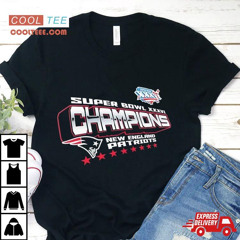 New England Patriots Super Bowl Champions Xxxvi Shirt