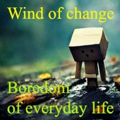 Wind of change. Boredom of everyday life. Grocery store. Stable Salary