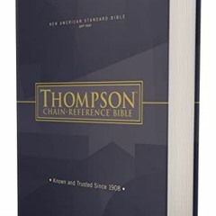 View PDF NASB, Thompson Chain-Reference Bible, Hardcover, Red Letter, 1977 Text by  Zondervan &  Dr.