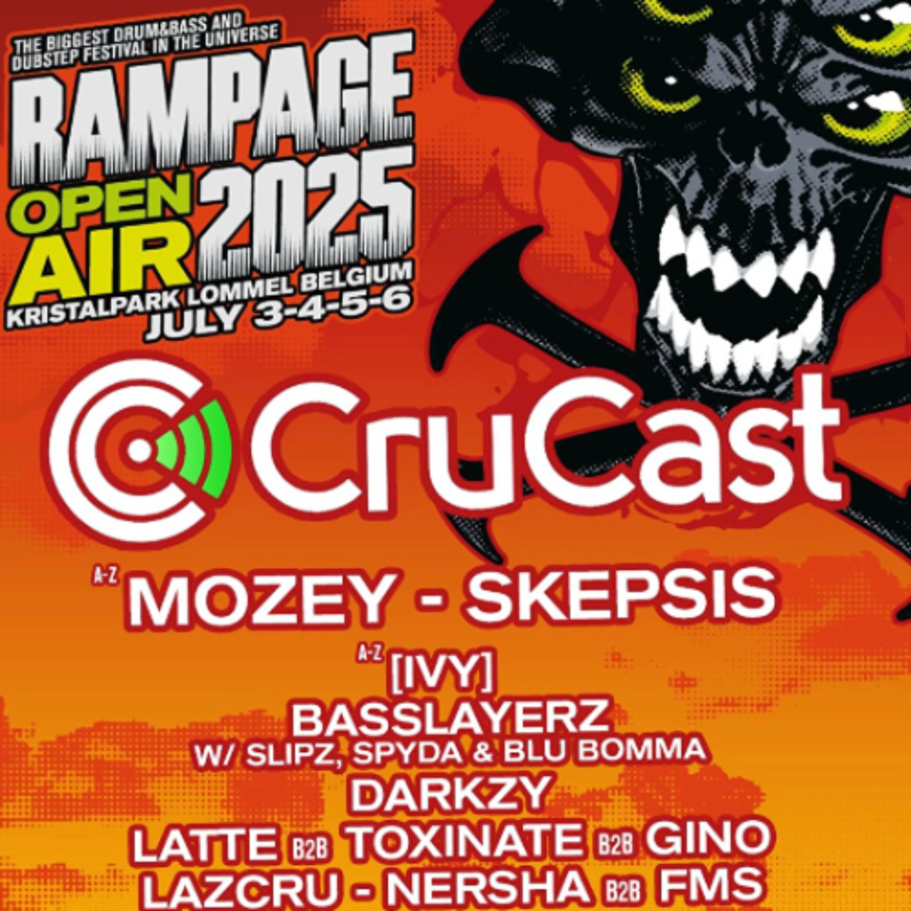 Crucast x Rampage Open Air Festival 2025 - Darkzy episode artwork