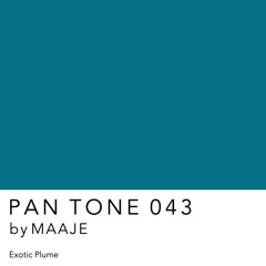 PAN TONE 043 | by MAAJE