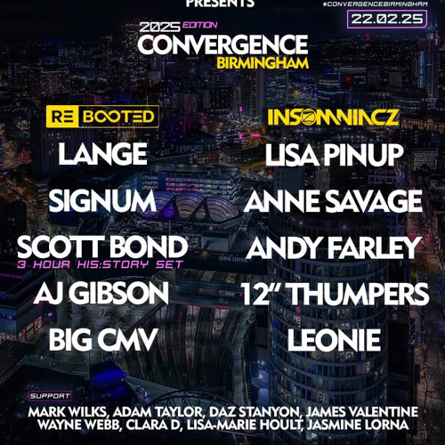 Clara D b2b Wayne Webb Insomniacz Convergence