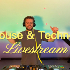Live DJ Set – House & Techno Mix - Livestream