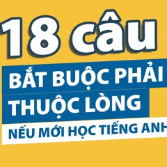 18 Câu tiếng Anh phải thuộc bằng mọi giá trong giao tiếp (Cho người mới học)