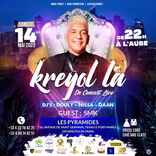 Kreyol La - She’s Hot Live @ Port-Marly Paris [May 2022]