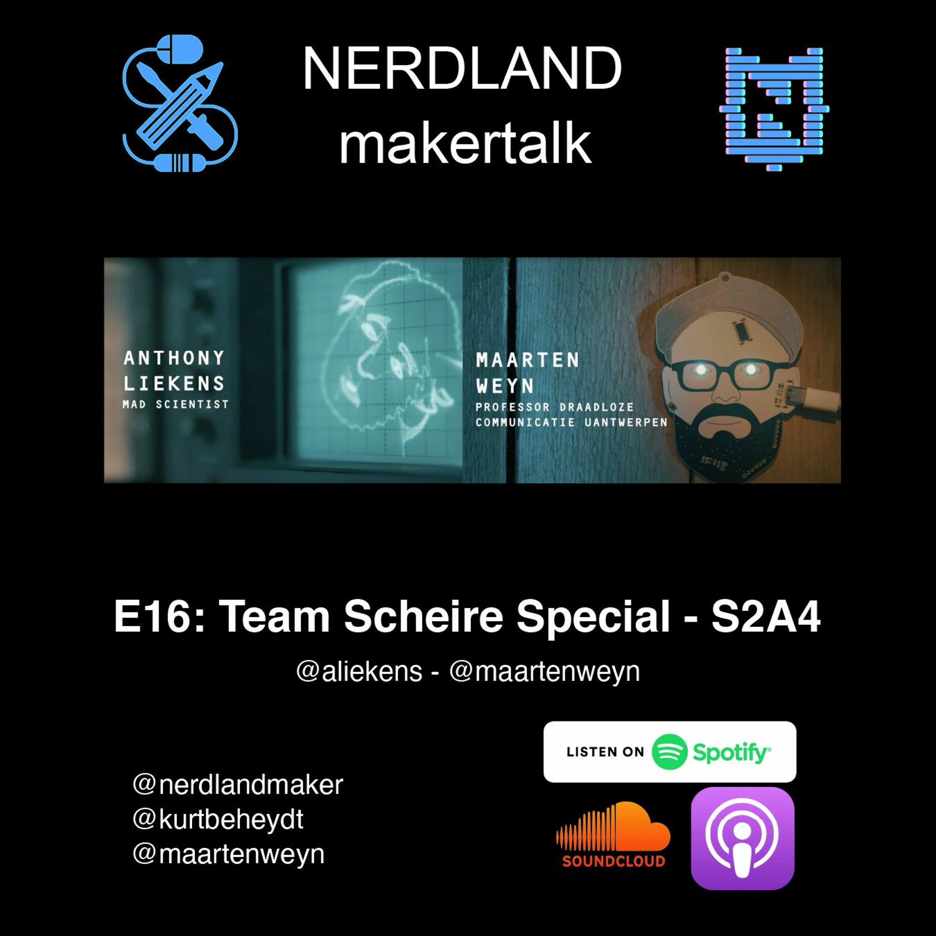 Nerdland Makertalk, podcast over makers