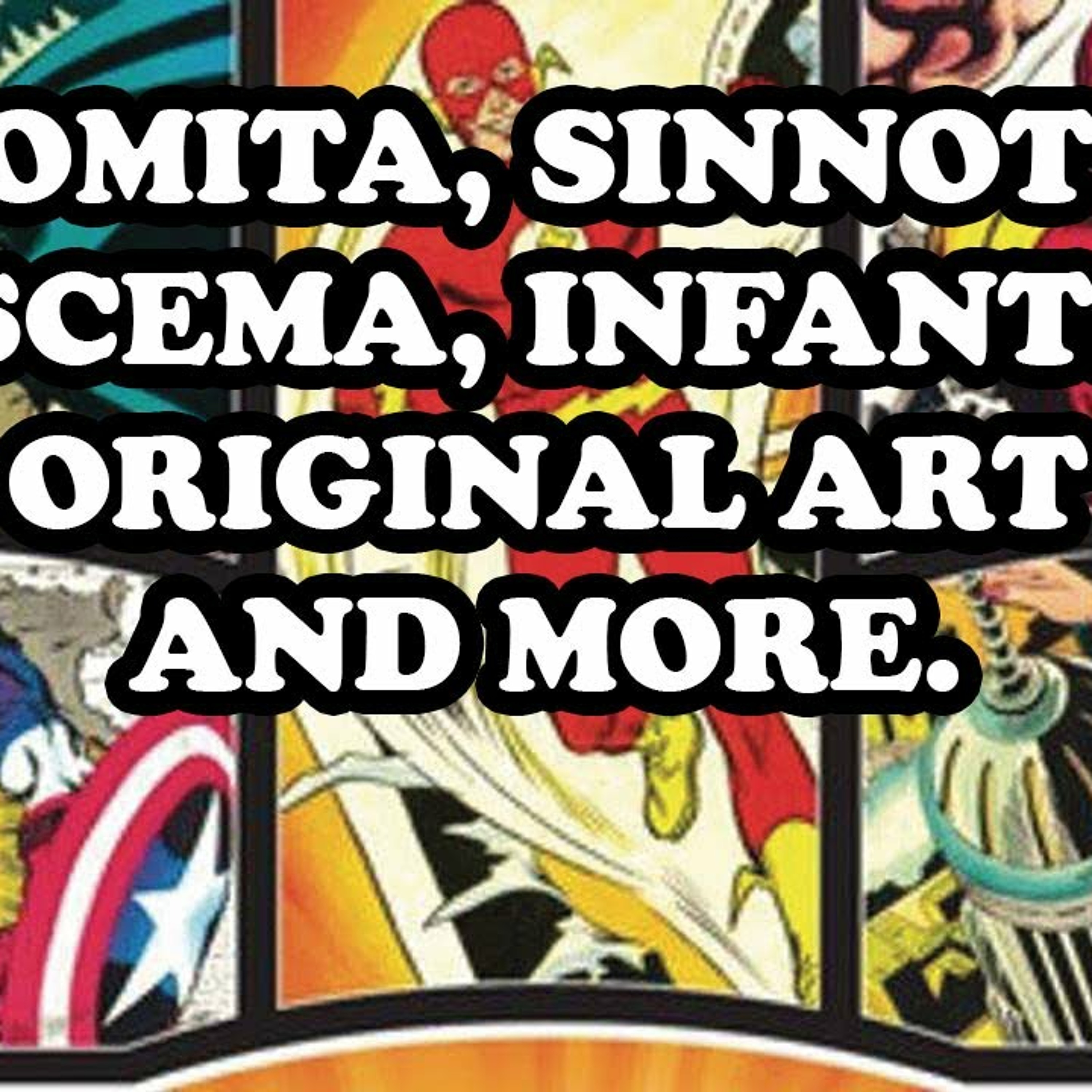 John Romita, Infantino, Buscema, and Sinnott ORIGINAL ART and Monographs episode artwork