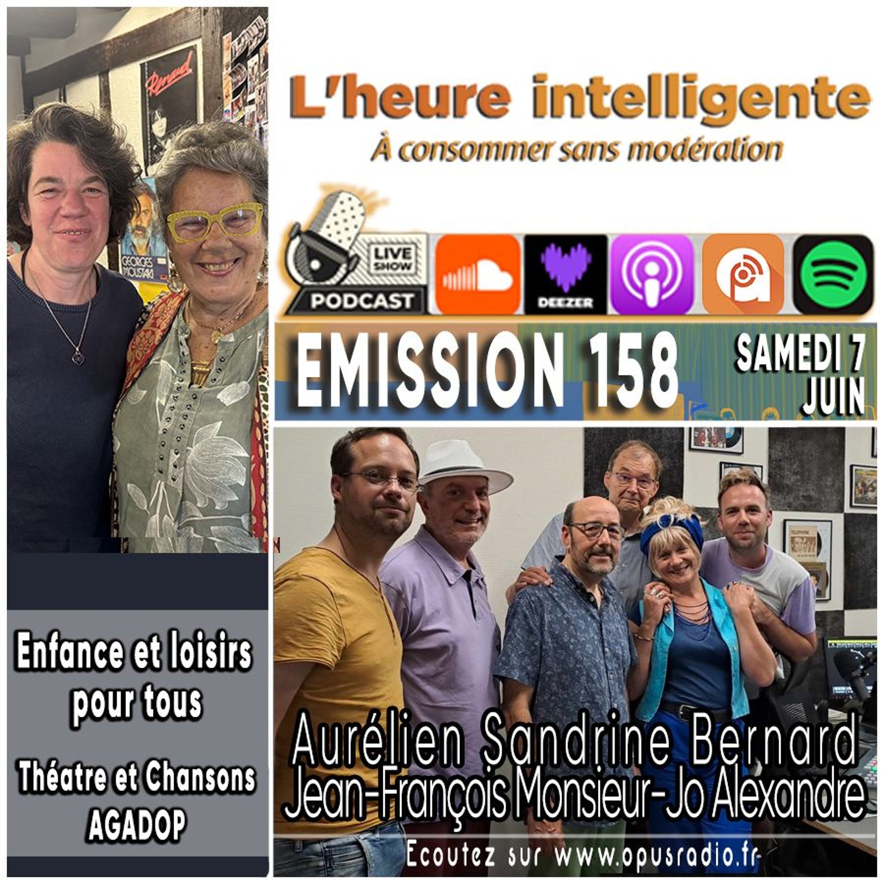 L’heure intelligente EM158 - 7/06/25 : Enfance et loisirs pour tous, atelier thêatre