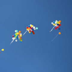 Helium Balloon Floating Free Mindfulness Meditation Cambridge Uni Lunchtime