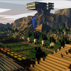 minecraft chirp but beyond the distance