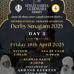 Bibi Harkiran Kaur (Toronto) - Friday Morning - Derby Samagam 2025