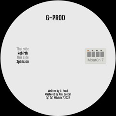 G-Prod - Rebirth (Móatún 7 Records)