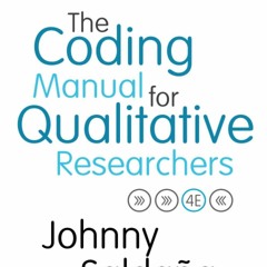 Read The Coding Manual for Qualitative Researchers {fulll|online|unlimite)
