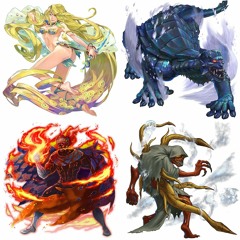 FFIV - Golbez' Four Fiends of the Elements!! - Hyadain HQ